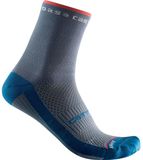 Castelli Rosso Corsa 11 Sokken Grijs EU 35-38 Vrouw