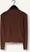 OBJECT Object Objnela Ls O-neck Mesh Top Rep Dames - Shirt - Bruin - Maat L