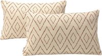 Alexandra House Living Kussenhoes Alexandra House Living Bordeaux 30 x 50 cm 2 Stuks