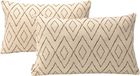 Alexandra House Living Kussenhoes Alexandra House Living Bordeaux 30 x 50 cm 2 Stuks
