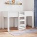 Maison Exclusive - Lit superposé pour enfants Blanc 75 x 190 cm Matériau dérivé du bois