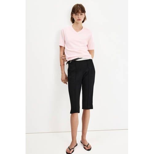Mango Light Pink Knitted Cotton Sweater