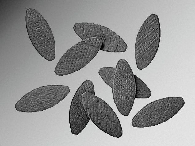 Bosch 2 607 000 149 Lamellendeuvels - 4 x 23 mm - 1000 stuks