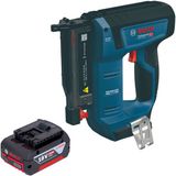 Bosch Professional Bosch GNH 18V-35 accu-houtspijkermachine 18 V 0,6 x 15 - 35 mm borstelloos + 1x accu 4,0 Ah - zonder oplader