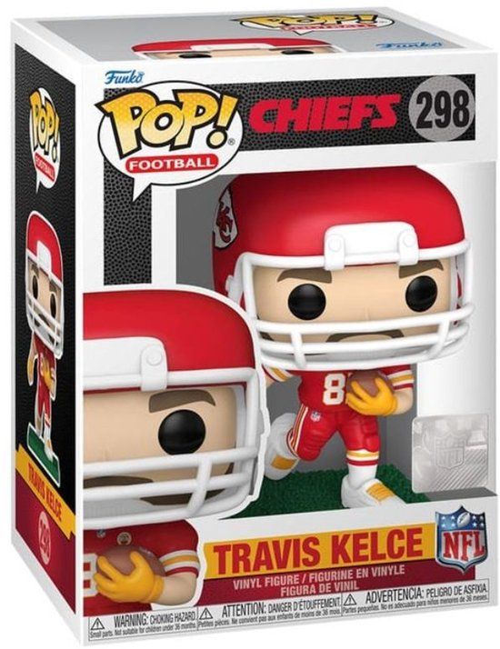 Funko NFL: Legends POP! Sports Vinyl Figure Chiefs- Travis Kelce(road) 9 cm