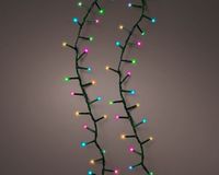 Lumineo Guirlande lumineuse LED Compact Lights Twinkle 22,5m, multicolore doux