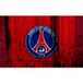 PSG Papier Peint Panoramique Foot / Football - Paris Saint Germain - 195 cm x 122 cm