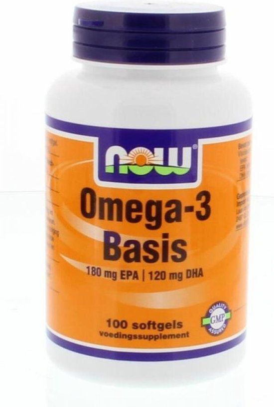 Now Foods Omega-3 Basis - 1000 mg - 100 Softgels