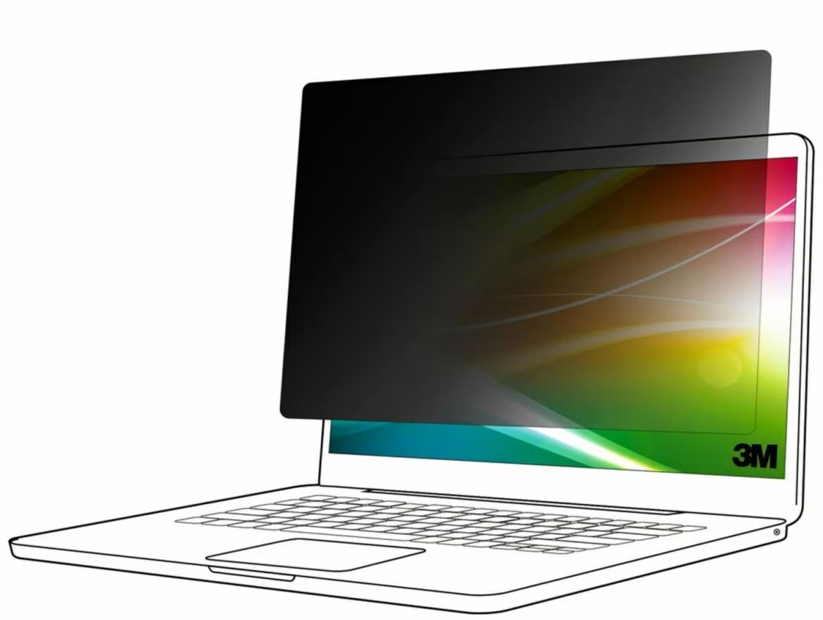 3M BPNDE003 schermfilter 39,6 cm (15.6") Laptop Randloze privacyfilter