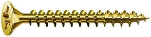 SPAX Boîte de vis SPAX Yellox Bois Tête plate 100 pièces (3,5 x 25 mm)
