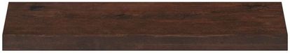 vidaXL - Raamprofielen - 2 stuks - Donkerbruin - 70 x 25 x 2 cm
