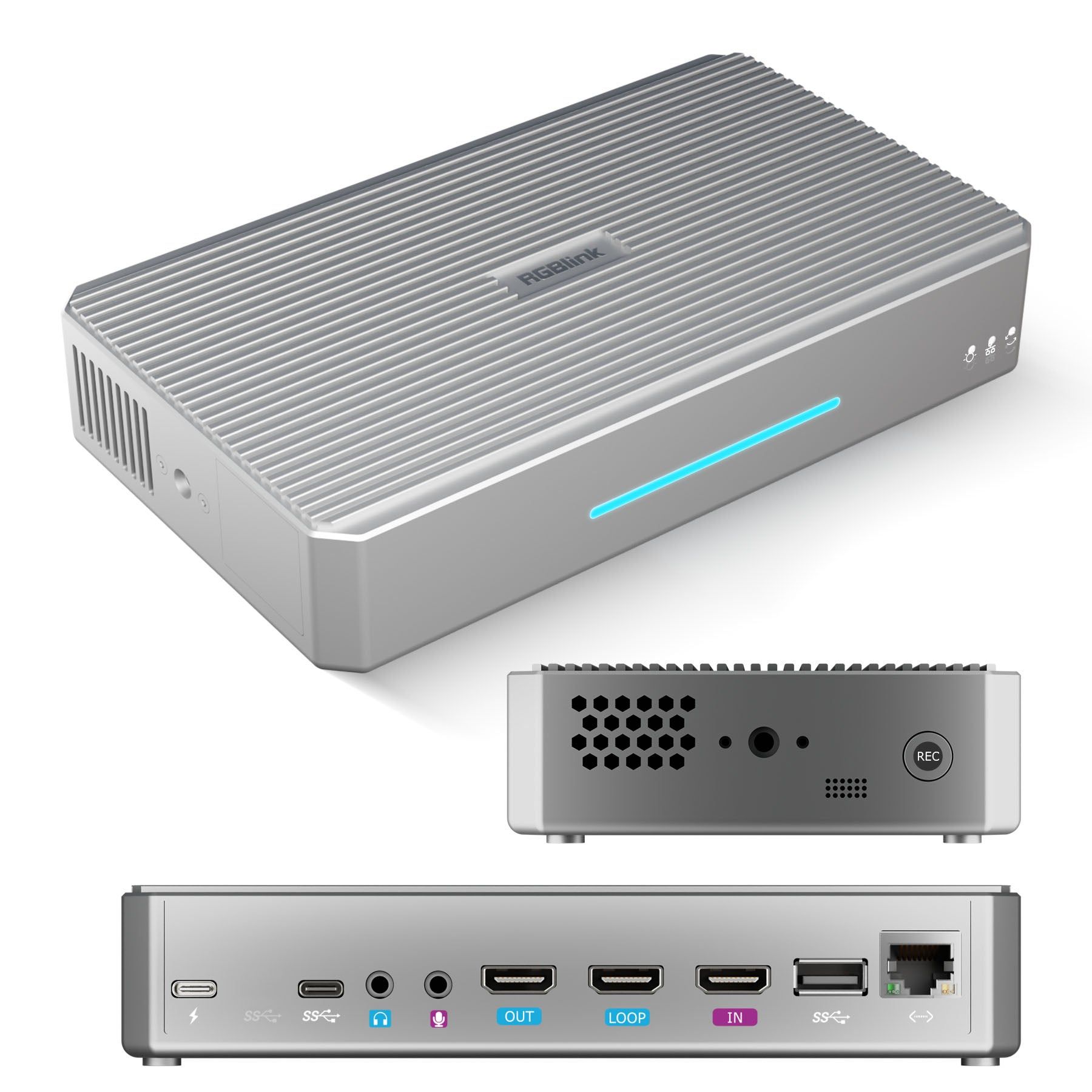 RGBlink streamZ 1T capture card en video productie station