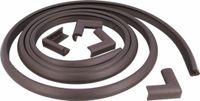 AMIG Set Hoek en randbescherming - Bruin - Rubber