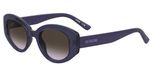Moschino Love MOL105/S Violet Cat Eye Zonnebrillen voor dames