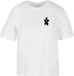 Miss Tee Dames-T-shirt Good Karma Happy Flower Wit XXL