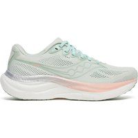 Saucony Ride 19 Neutrale schoen Dames-lichtgroen, roze, Maat 38