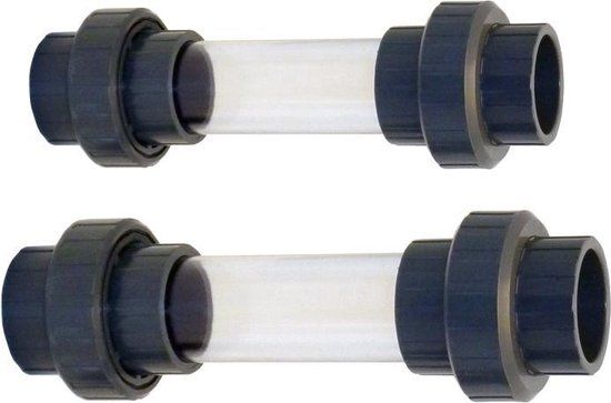 Cepex Zicht/inspectieglas met 3-delige koppeling Ø50 mm