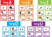 Lange klinkers Pocket Chart Kaarten