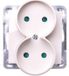 Ospel GP-2YRP/m/27 prise, IP20, 16 A, 71 mm, 45 mm, 71 mm, 72 g
