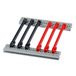 SCHROFF geleiderail accessoire type, PC, 160 mm, 2 mm groefbreedte, rood, 10 stuks