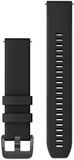 Garmin Bracelet de montre avec boucle Quick Release Noir 20 mm