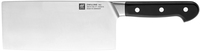 ZWILLING Pro Cleaver Knife - 18 cm - Stainless Steel - Black Handle