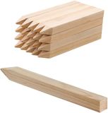 Merkloos Houten Tuinpaaljes, 20 Stuks, Vurenhout