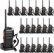 Retevis RT24 radio, 16 canaux, fonction VOX, radio portable, rechargeable avec casque, station de charge USB, adapté aux écoles, hôtels, chantiers