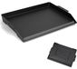 Merkloos Plancha Grillplaat gietijzer - 58,6 x 40,5 cm - Antiaanbaklaag - Met vettrap