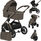 Lionelo Layla Kinderwagen 3-in-1 XXL SET met i-Size Autostoel