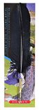 Jacques Herbin 23210ST ganzenveer, 21 cm, met stalen punt en veer, marineblauw