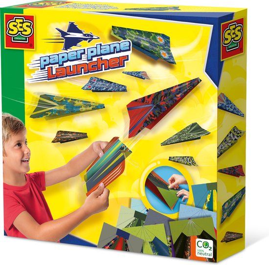 SES Creative Papieren Vliegtuigjes Lanceren