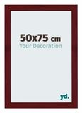Your Decoration - Cadre pour puzzle 50x75 cm - Rouge vin balayé