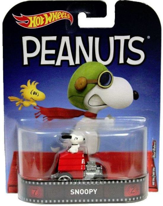 Hot Wheels - Diecast - Snoopy - Peanuts 1:64