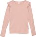 Minymo T-shirt Ls Rib-Girl Misty Rose 98