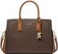 Michael Kors Laila Medium Handtas Dames - Leer - Bruin/AcGoudn