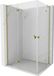 Mexen Mist-H L Duo douchecabine scharnierend rechts 85 x 100 cm, transparent, or