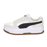 PUMA Rebound Femme Low SD Dames Sneakers - PUMA White-PUMA Black-Frosted Ivory