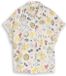 Tom Tailor - Blouse ample en lin - Taille 44 - imprimé summerly lemon