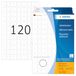 HERMA 2310 multifunctionele etiketten mini (8 x 12 mm, 32 vellen, papier, mat) zelfklevend, permanent klevende huishoudetiketten voor handschrift, 3.840 stickers, Wit