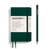 Leuchtturm1917 A6 Pocket Notitieboek ruled softcover Forest Green