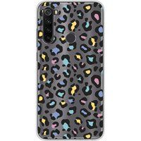 1001 coques Xiaomi Redmi Note 8T Siliconen hoesje Luipaardkleur