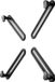 Maclean MC-899 Universele adapter voor 13-27 inch schermen zonder VESA-standaard tot 8 kg Compatibel met VESA-beugels 75 x 75 mm 100 x 100 mm