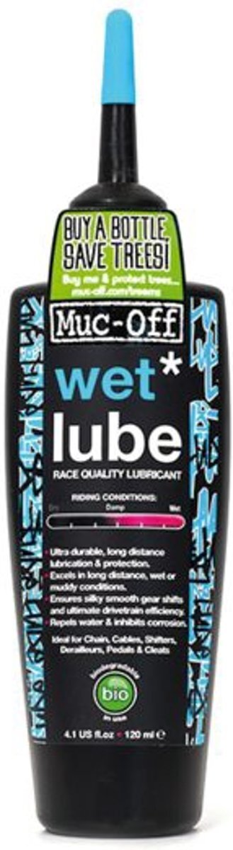 Muc Off Wet Lube Kettingolie 120 ML