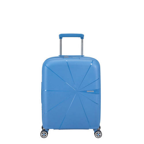 American Tourister trolley Starvibe 55 cm. Expandable blauw