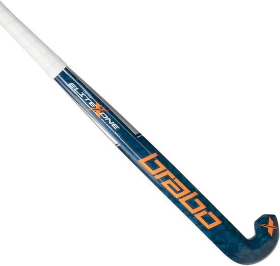 Brabo Elite X One Forged Carbon LB Bl/Or Senior Hockeystick