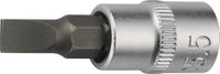 TECWERK Steeksleutelinzet 1/4 duim Sleuf 5,5mm L.32mm