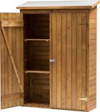 AXI Olivier Opbergkast Tuin Hout - Bruin - 131 x 180 cm - 2 Jaar Garantie