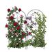 Relaxdays Trellis - set van 2 - 116 x 50 cm - klimplanten - metaal
