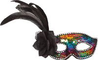 Fiestas Guirca Masker Dames Veren Multicolor